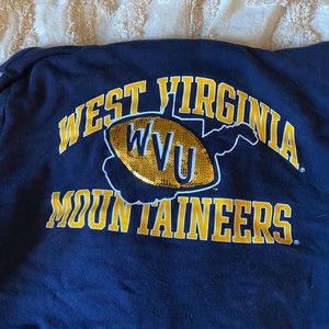 WVU Pink hoodie